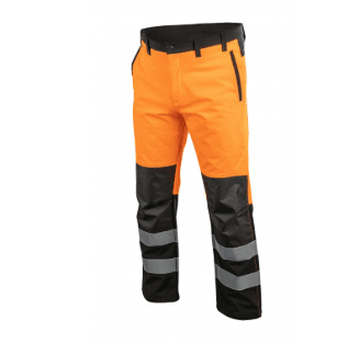 Spodnie robocze do pasa softshell HT5K338 pomarańczowe „M”