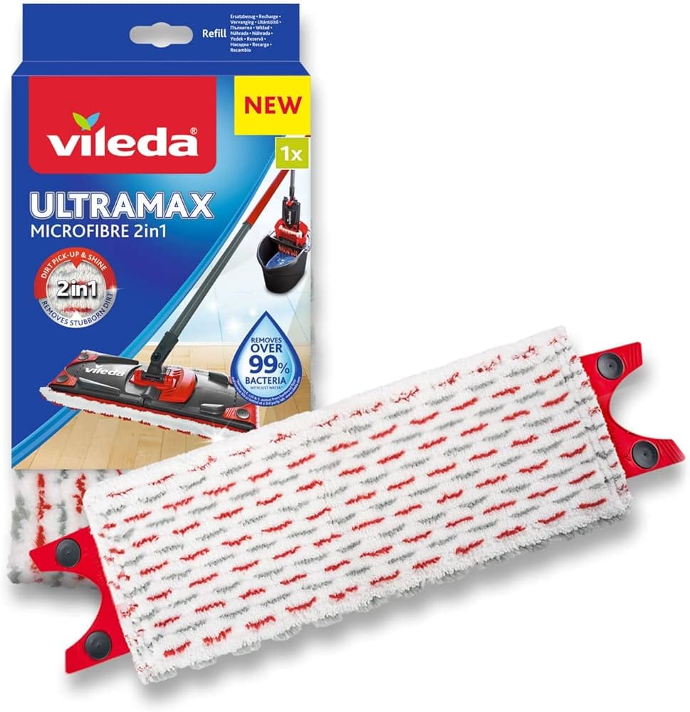 Nakładka na mopa płaskiego VILEDA ULTRAMAX MICROFIBRE 2 IN 1 36