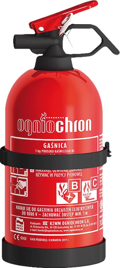 Gaśnica proszkowa OGP-1ZBC 1kg