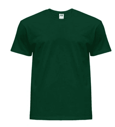 Koszulka T-SHIRT JHK TSRA 190 (BG) butelkowa zieleń