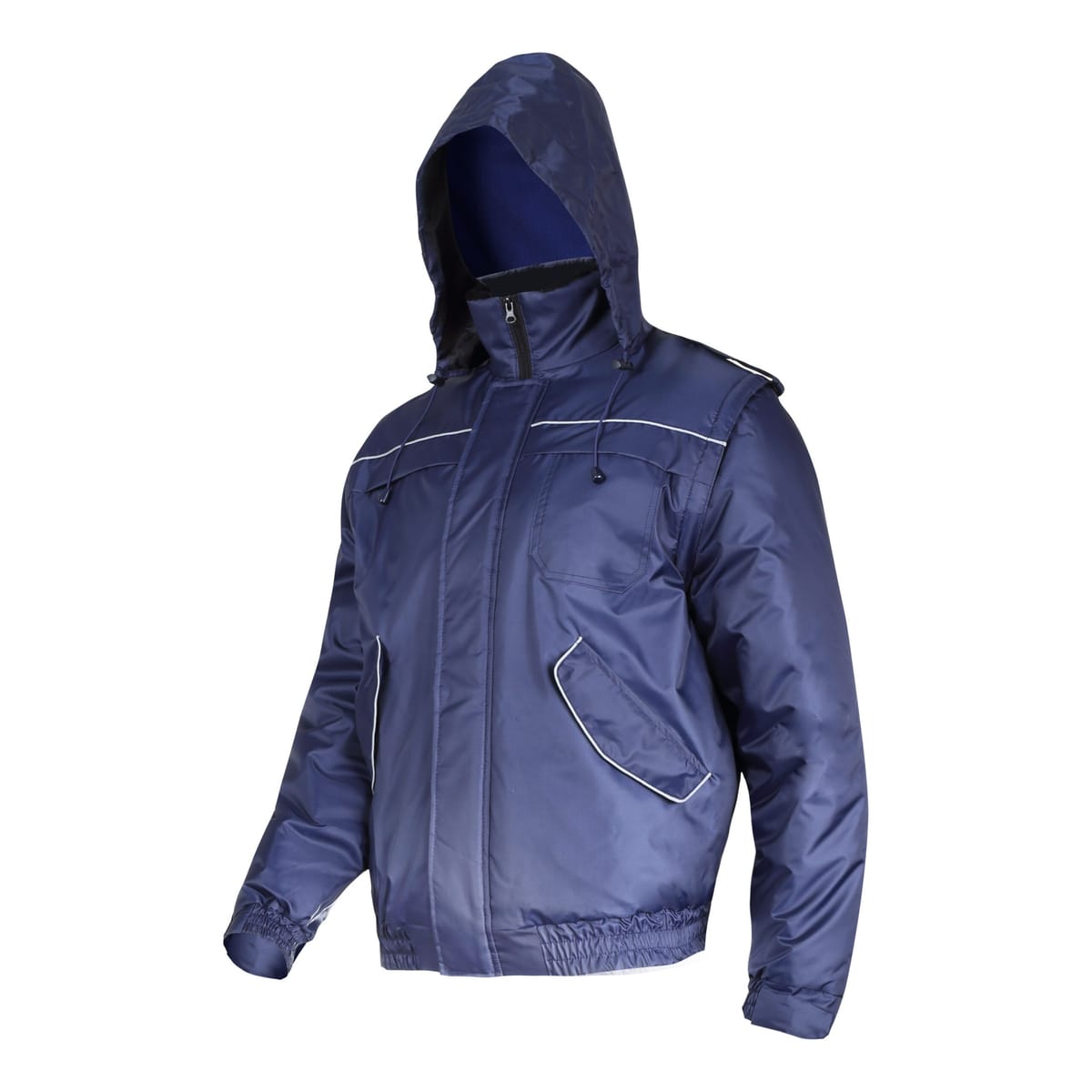 Kurtka ocieplana L40927 granatowa