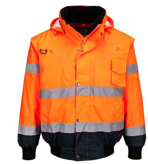 Kurtka ostrzegawcza BOMBER C465ON