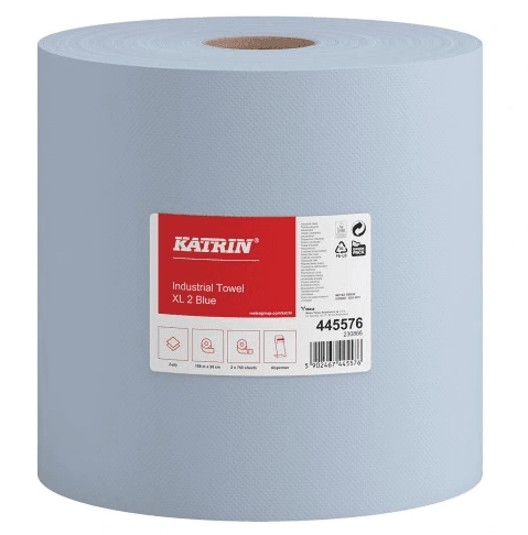 Czyściwo rola KATRIN 190MB 3W 48125 2szt niebieskie
