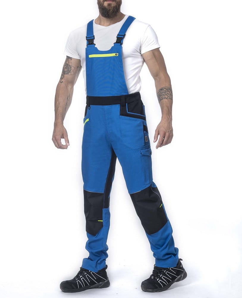 Spodnie robocze ogrodniczki 4XSTRETCH H6084