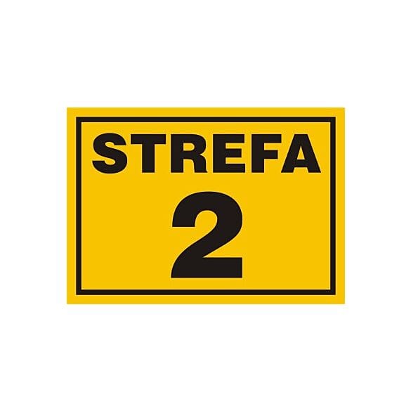 Znak Strefa 2 NB003BOBN płyta
