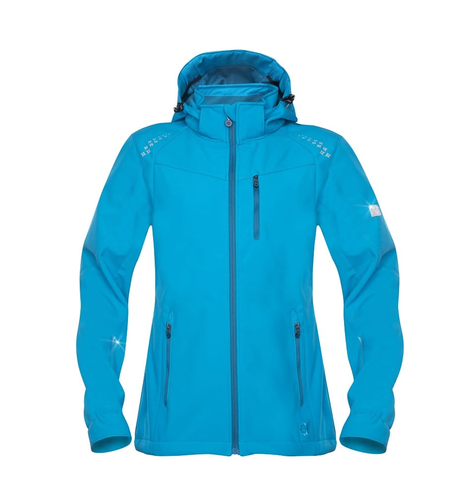 Kurtka softshell FLORET H6310 „M” turkusowa