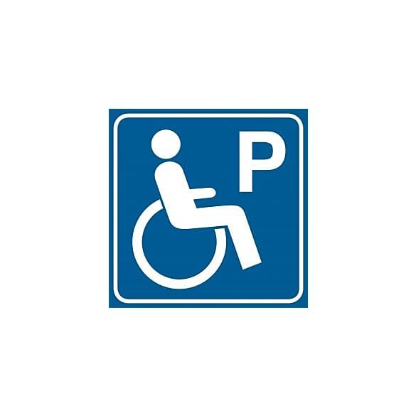 Znak Parking dla niepełnosprawnych RA116D2PN płyta