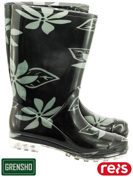 Kalosze damskie GRENSHO BTDFLOWER PCV „42”