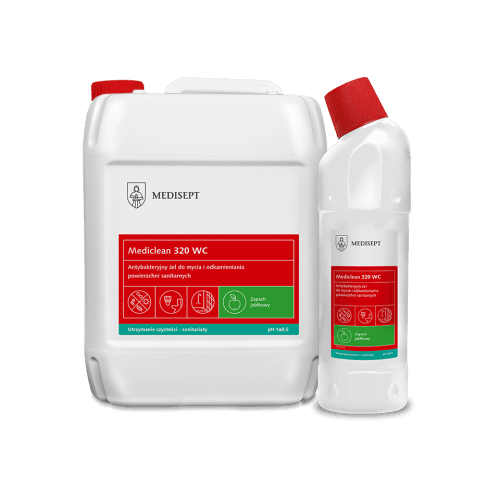 Żel do WC antybakteryjny MEDICLEAN MC 320 750ML