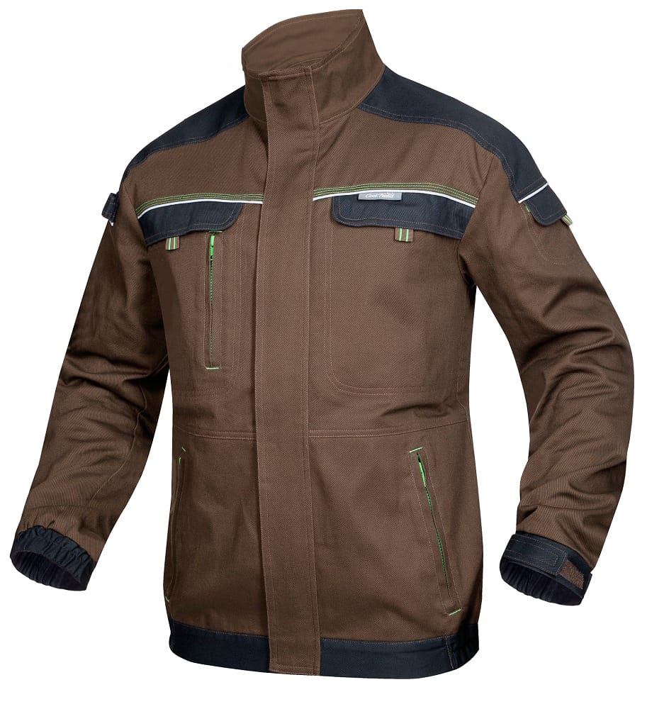 Bluza robocza H8957 COOL TREND brązowa