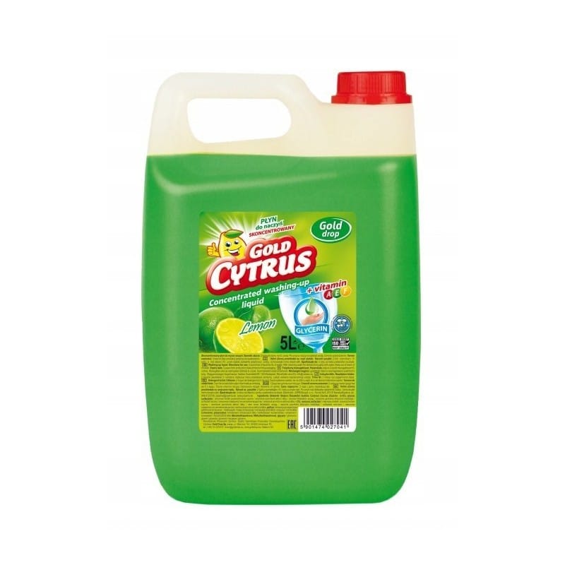 Płyn do naczyń GOLD CYTRUS 5L LEMON