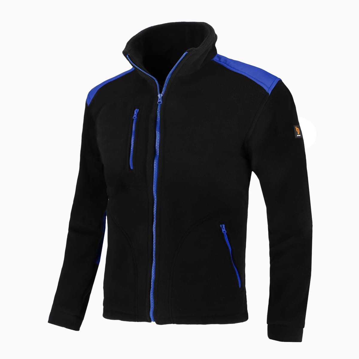 Bluza robocza polar 350G czarno-niebieska „XL”