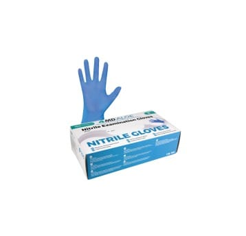 Rękawice ochronne nitrylowe 4MD ALOE