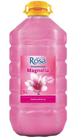 Mydło w płynie antybaktrtyjne ROSA 5L RÓŻOWE MAGNOLIA