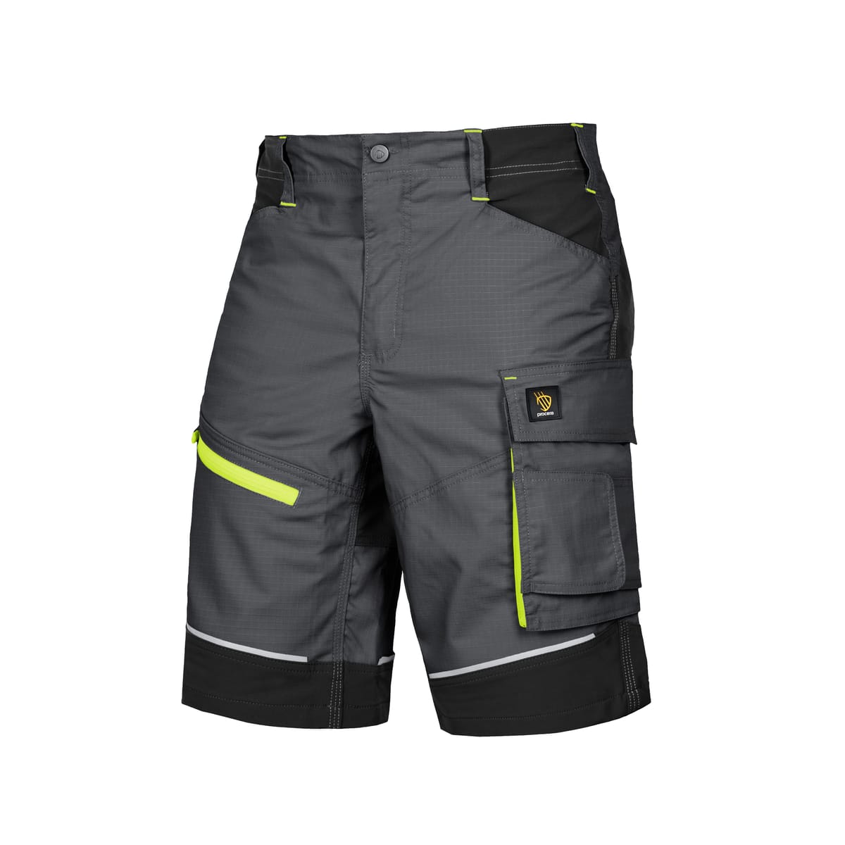 Spodenki robocze LIDO SPANDEX szare
