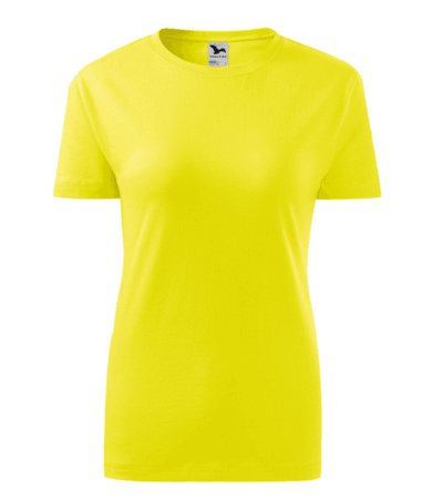 Koszulka T-SHIRT MALFINI CLASSIC NEW 133 cytrynowa