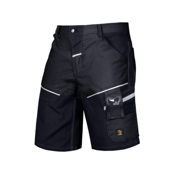 Spodenki robocze LANDER SPANDEX czarne