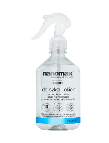 Płyn do szkła i okien NANOMAX SPRAY 500ML