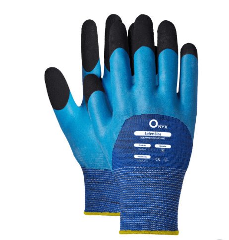 Rękawice ochronne VERKEN BLUEFOM „10” niebieskie