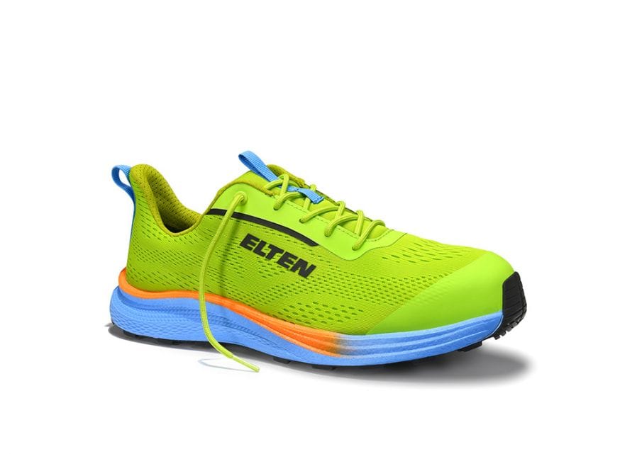 Półbuty ochronne TAVIXX XXFE LIME-BLUE LOW ESD S1 721610