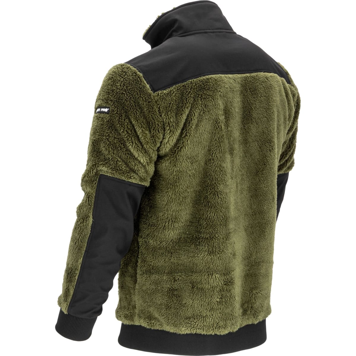Bluza z suwakiem SHERPA L40154 zielona