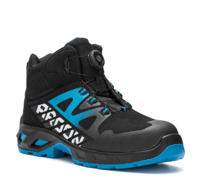 Trzewiki APULSO HIGH S3S ESD G3465 czarno-niebieskie