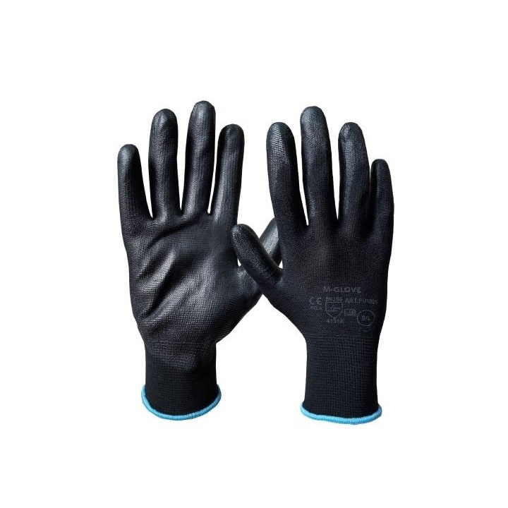 Rękawice ochronne M-GLOVE 4131 PU1001 czarne