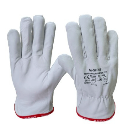 Rękawice ochronne skórzane DRIVER PREMIUM WINTER