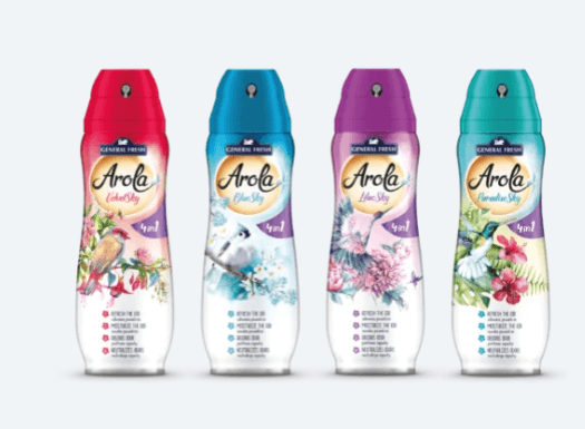 Odświeżacz powietrza GENERAL FRESH AROLA 300ML paradise sky