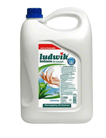 Płyn do naczyń LUDWIK BALSAM 5L aloes