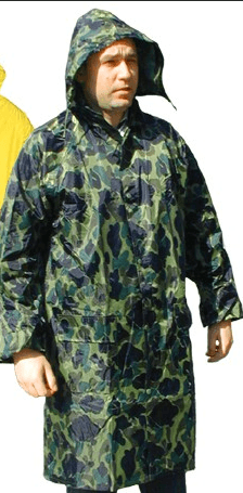 Płaszcz przeciwdeszczowy NYLON KAMP120 moro