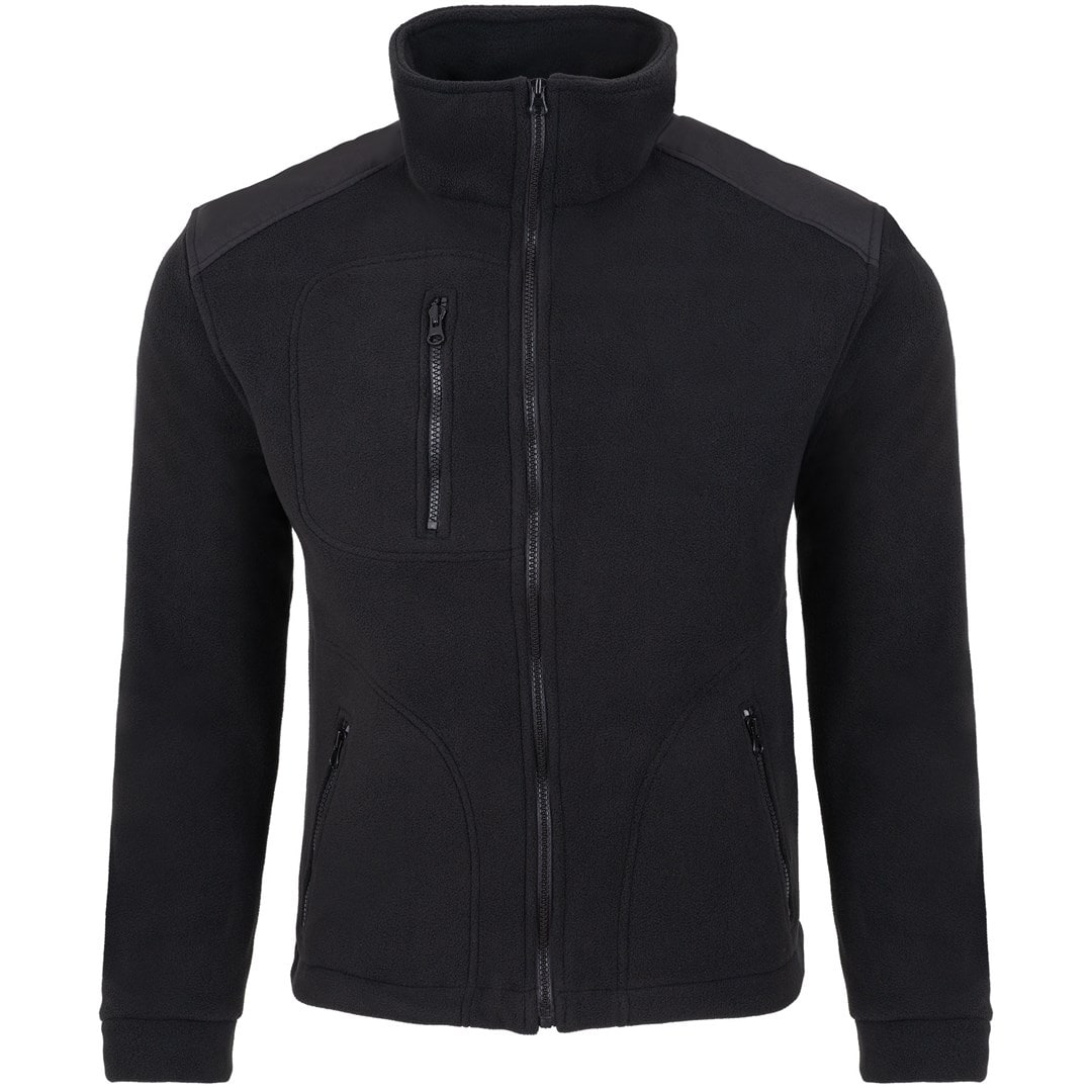 Bluza robocza polar FLRA340 PREMIUM (BK/BK) czarny