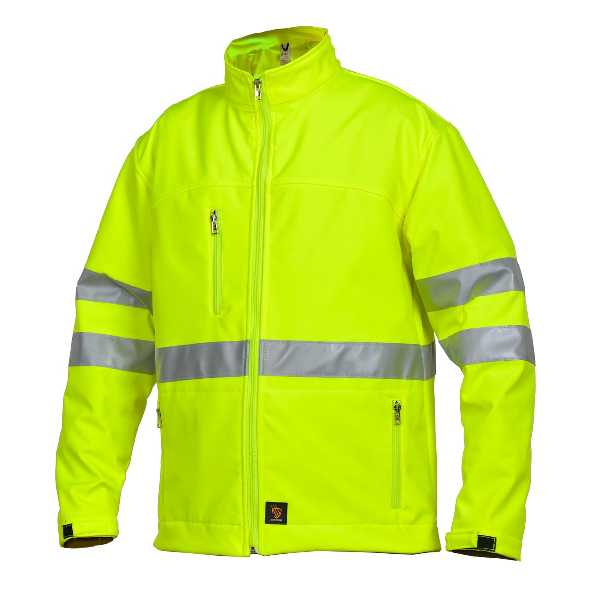 Kurtka softshell HV „XXL” żółta