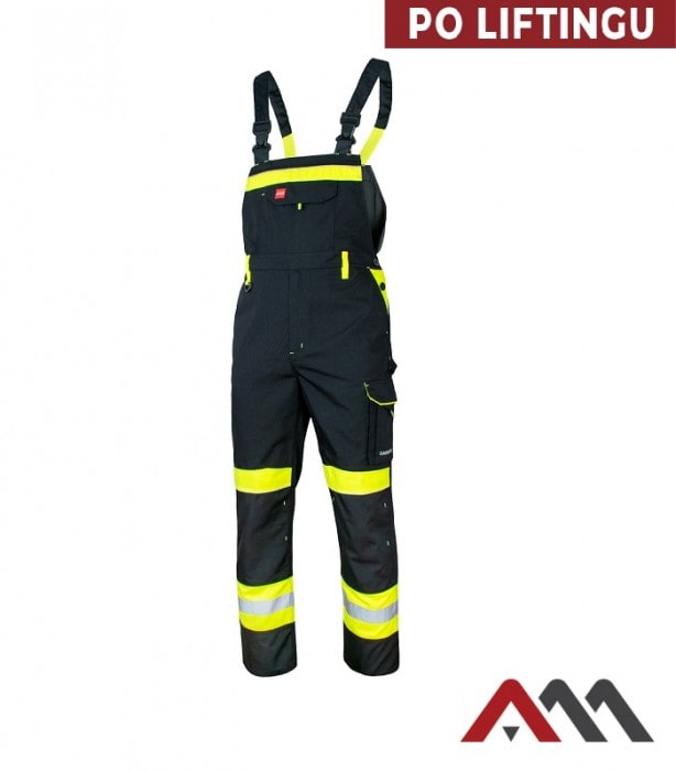 Spodnie robocze ogrodniczki CLASSIC-VIS