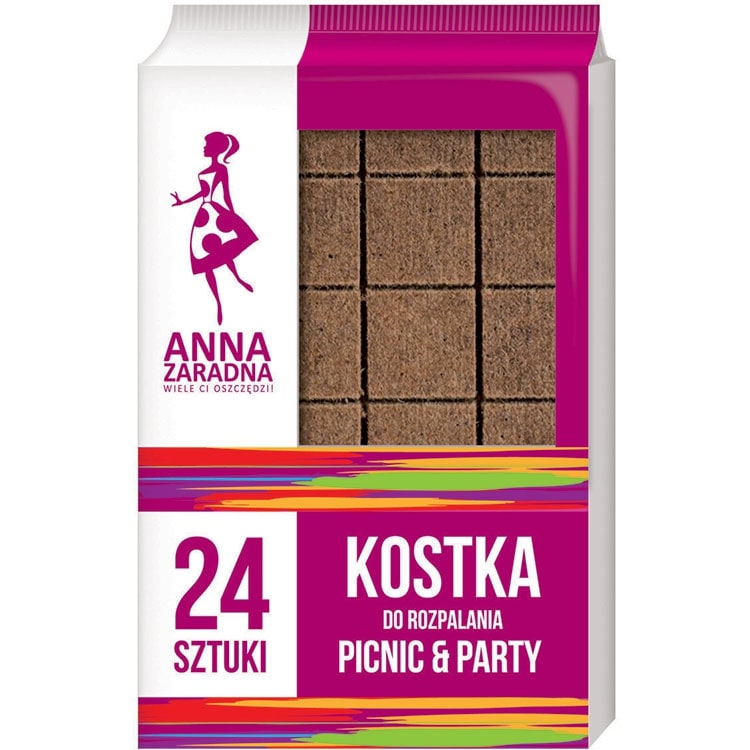 Podpałka DO grilla anna zaradna W kostce A’24