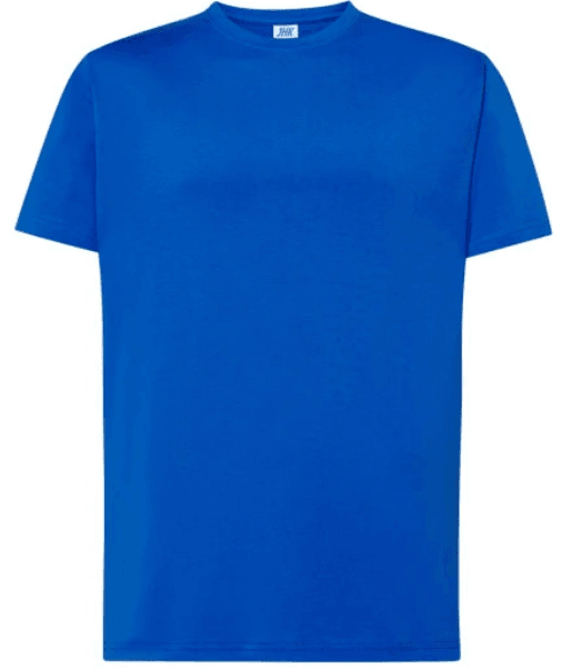 Koszulka T-SHIRT JHK TSRA 190 (RB) niebieska