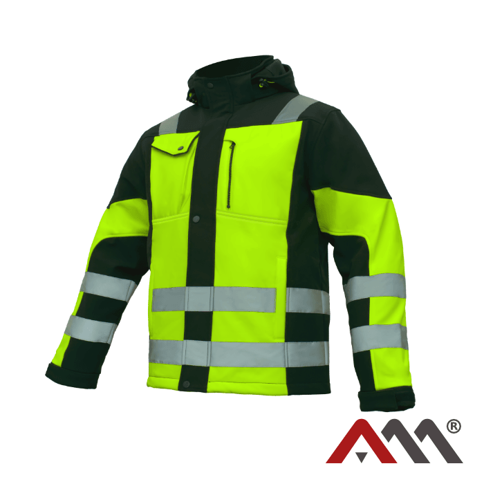 Kurtka softshell ocieplana CLASSIC-VIS WIN