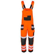 Spodnie robocze ogrodniczki WH220 „L” pomarańczowe