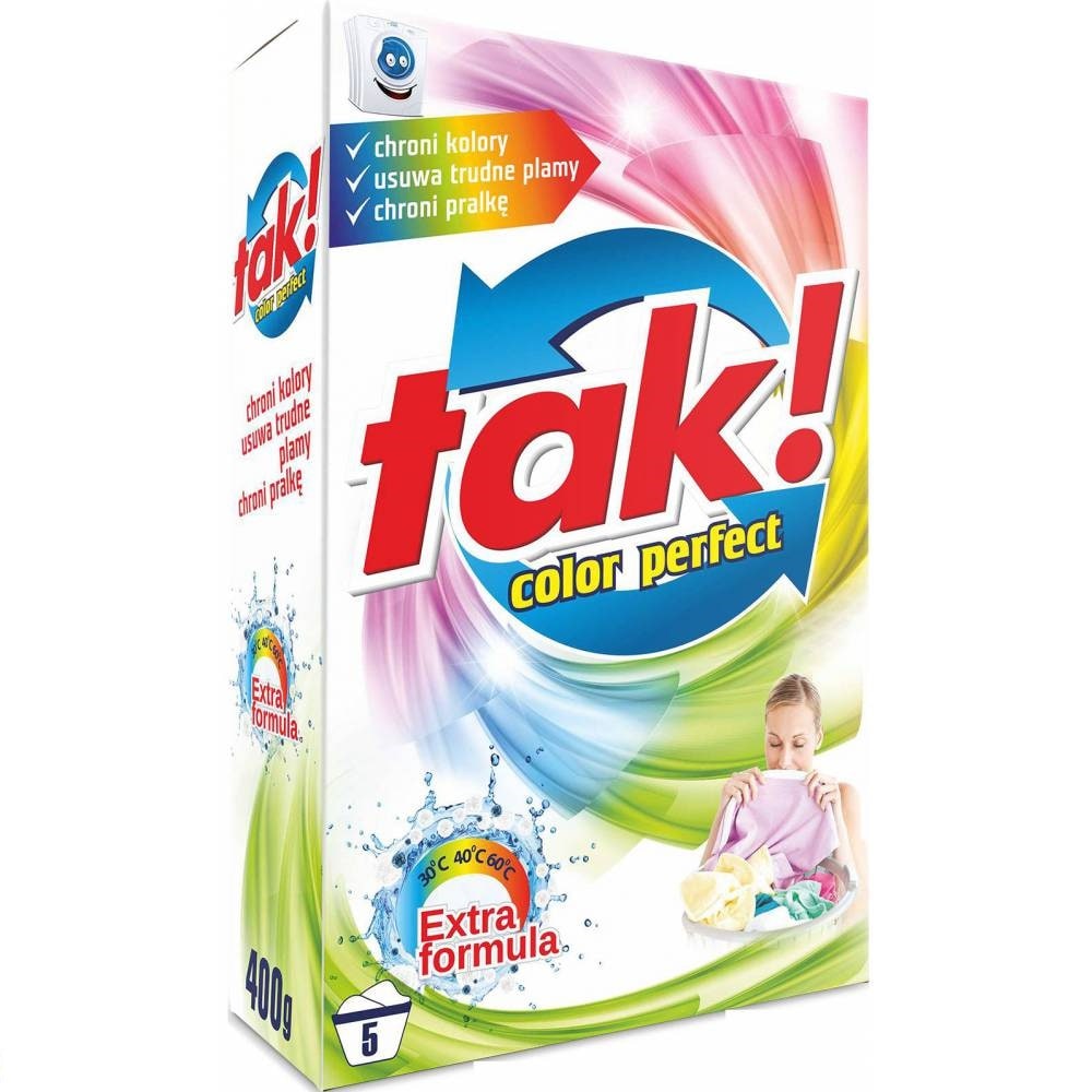 Proszek do prania TAK COLOR PERFECT 400G