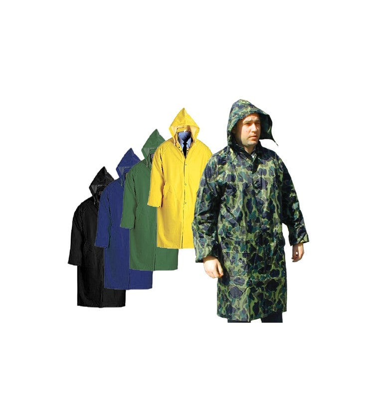 Płaszcz przeciwdeszczowy NYLON KAMP „XL” zielony