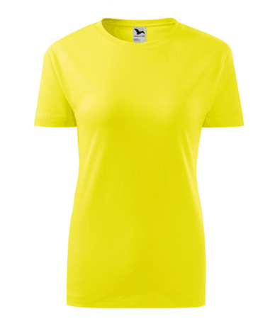 Koszulka T-SHIRT MALFINI CLASSIC NEW 133 cytrynowa