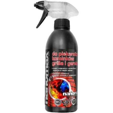 Preparat Nanomax do piekarników i kominków oraz grilla i garnków 500ml