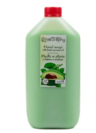 Mydło w płynie NATURAPHY Z OLEJKIEM Z AWOKADO 5L.