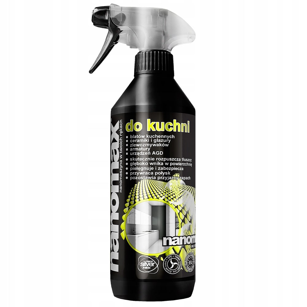 Płyn do mycia kuchni i blatów NANOMAX SPRAY 500ML