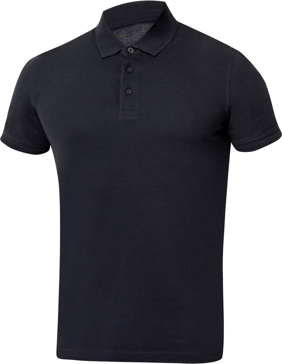 Koszulka polo H13280 ZIDYN „5XL” czarna
