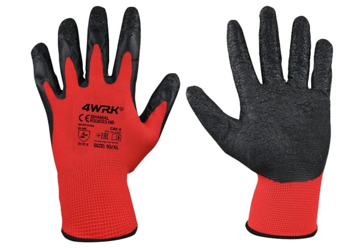 Rękawice ochronne .4WRK SHAMAL PES/LA KS3023 RB