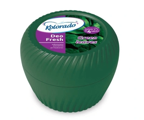 Odświeżacz powietrza żel KOLORADO DEO-FRESH GREEN LEAVES 150G