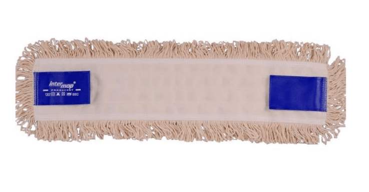 Nakładka mopa płaskiego INTERMOP MU146 S14 CLIP 60 cm bawełna