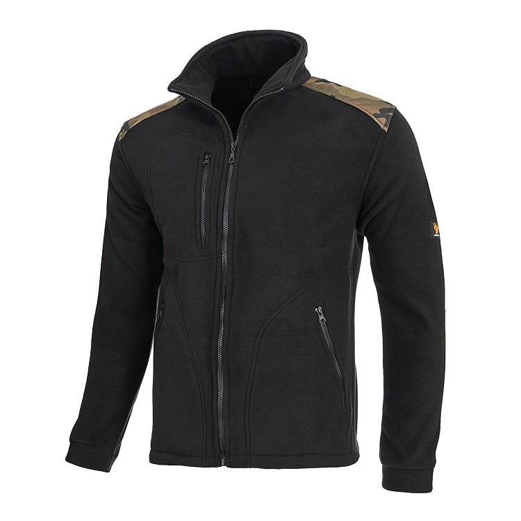 Bluza robocza polar POLAR 350G czarno-moro