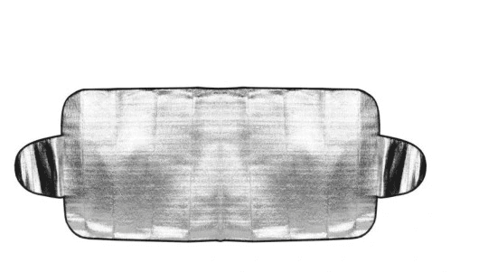 Osłona aluminiowa na szybę 70X200